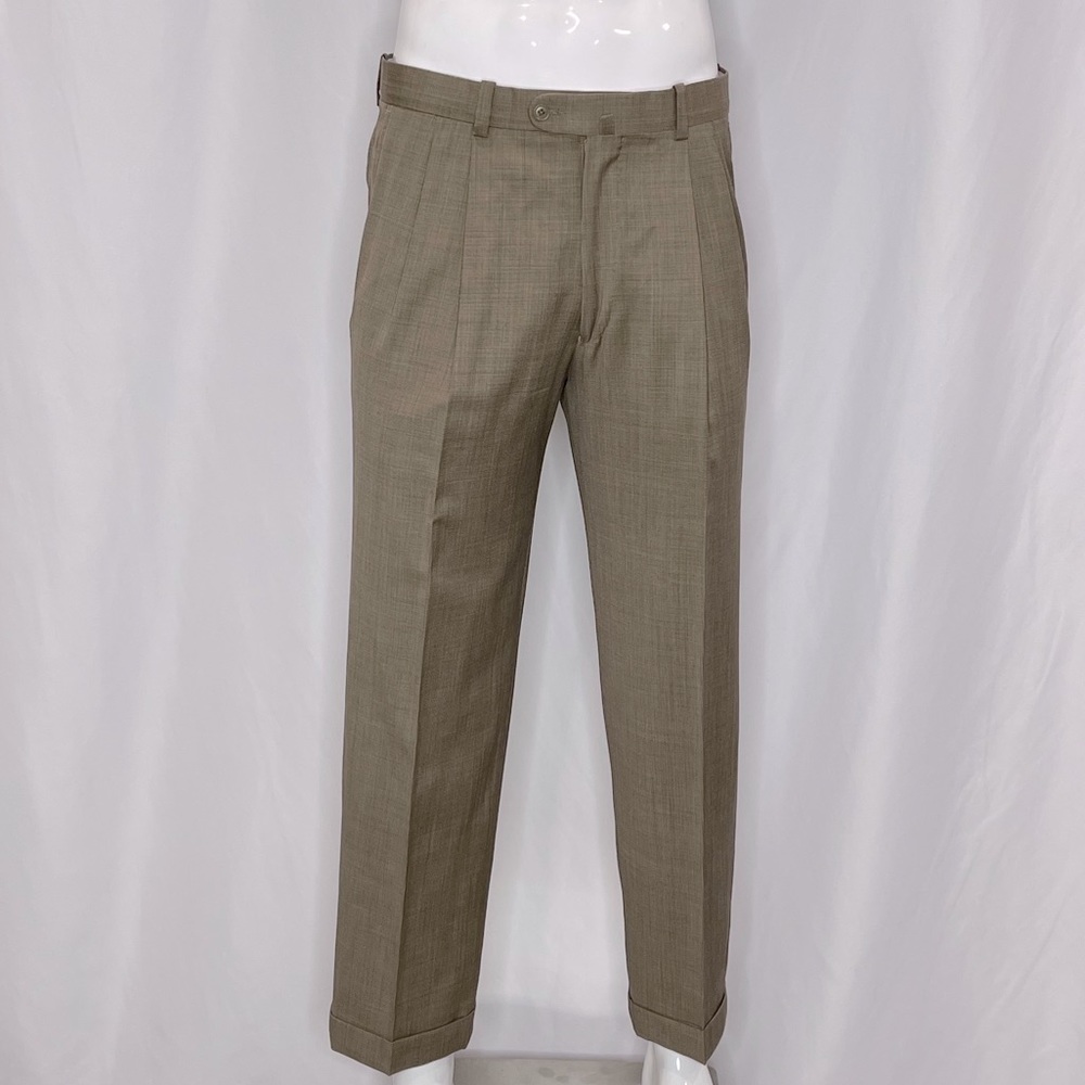 ANTAS SIGNATURE COLLECTION PLEATED TROUSERS